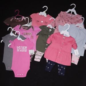 NWT 3-6 mo. BUNDLE !!! Carter's/Okie Dokie